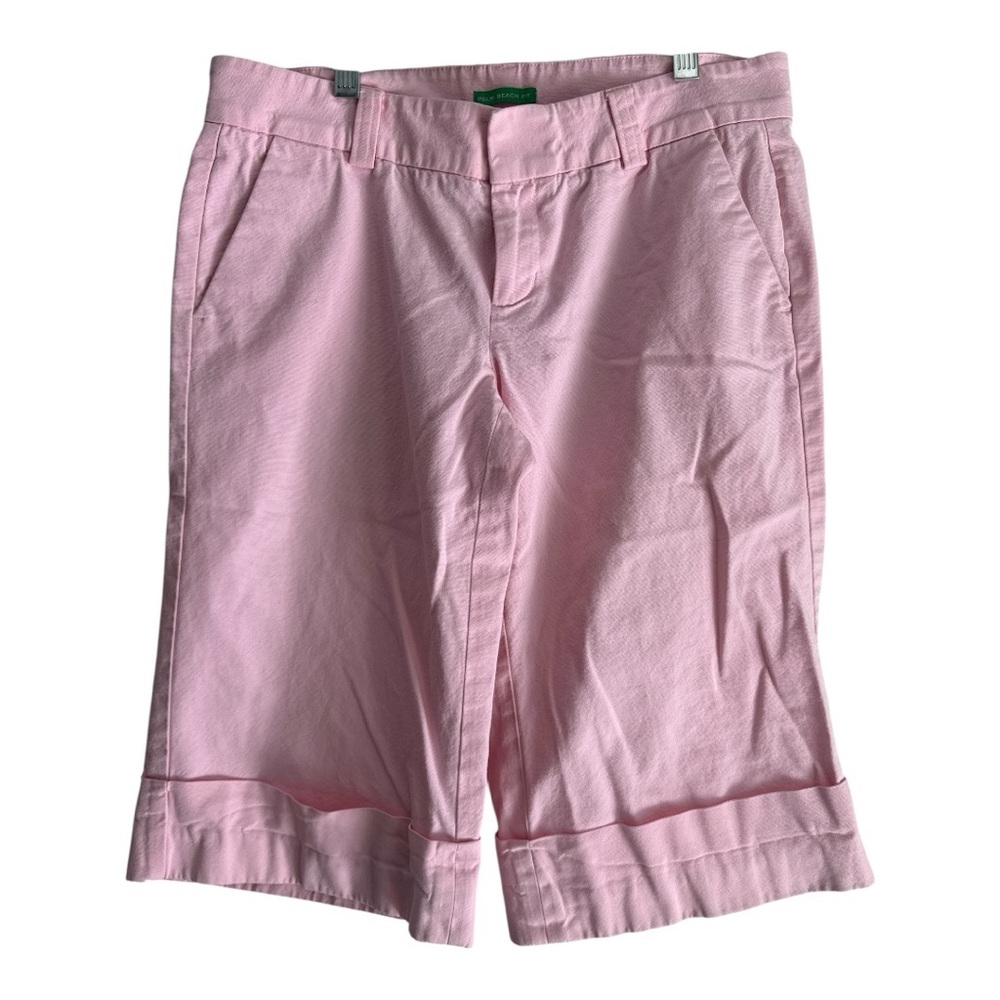 Lilly Pulitzer Pink Palm Beach Fit  Bermudas Shorts